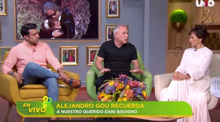 Alejandro Gou apadrinó a Michaela Bisogno para su debut en el teatro.jpg