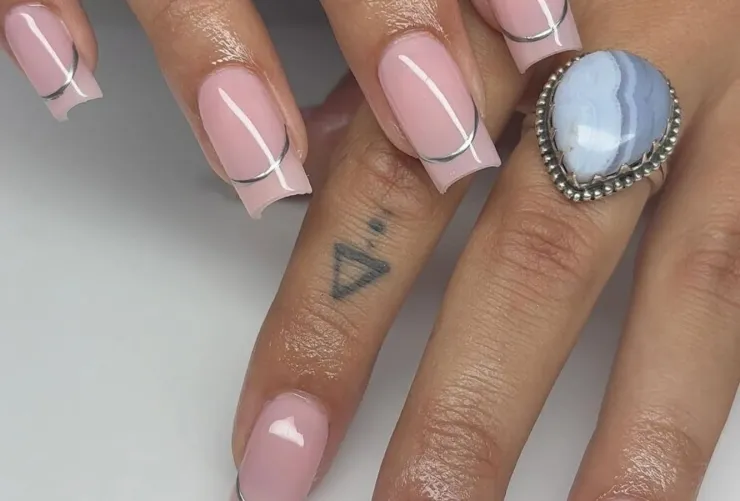 uñas francesas originales