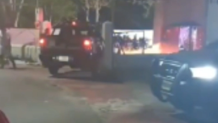 VIDEO: Así quedó una patrulla de Telchac Pueblo tras chocar contra una pared