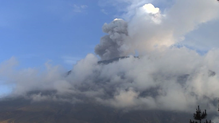 volcán Popocatépetl hoy 27 de julio de 2024