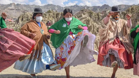 Mujeres indígenas de Bolivia