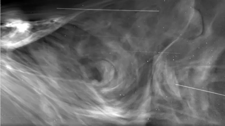 La NASA reveló imágenes inéditas del Sol.