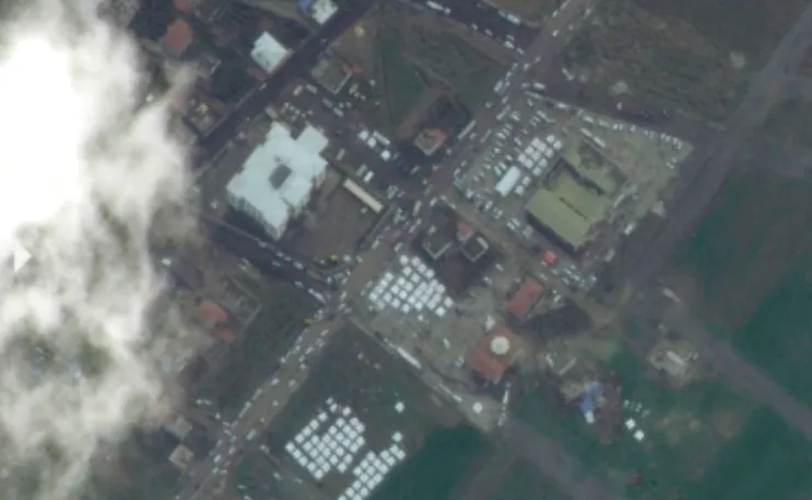 Cómo se ve desde el espacio zona de desastre tras sismos en Turquía
