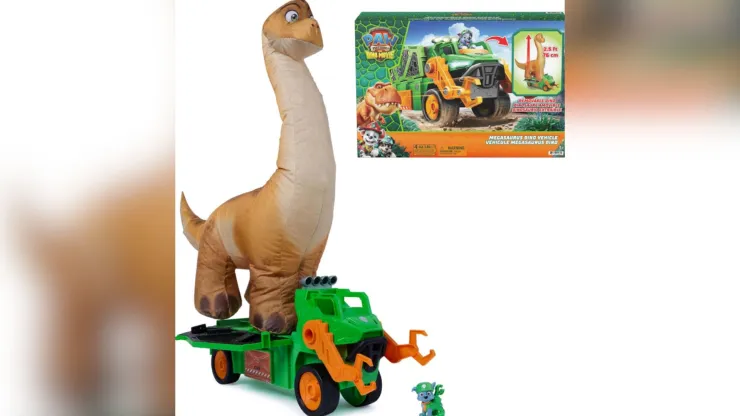 juguetes paw patrol dino movie