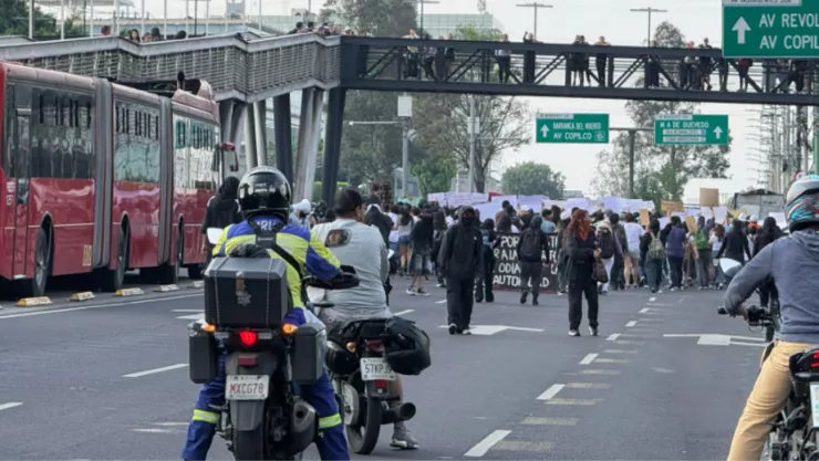 Marcha Periférico hoy