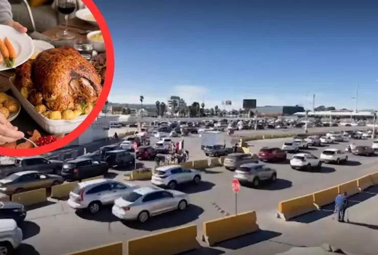 Tráfico fronterizo por Thanksgiving: Así están las garitas hoy 27 de noviembre en Tijuana