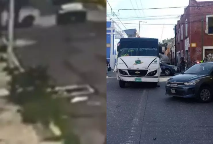 choque entre Ruta 12 y auto en el Barrio de Santa Anita