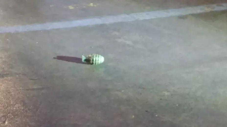 Arrojan granada en Tijuana