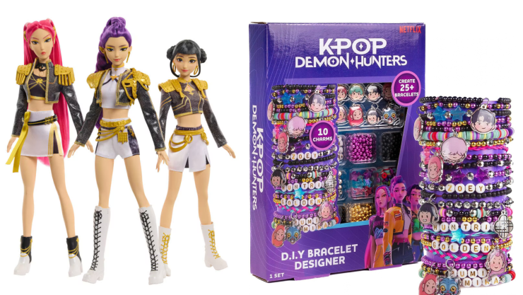 4 juguetes de Kpop Demon Hunters para que los niños desarrollen su lado artístico