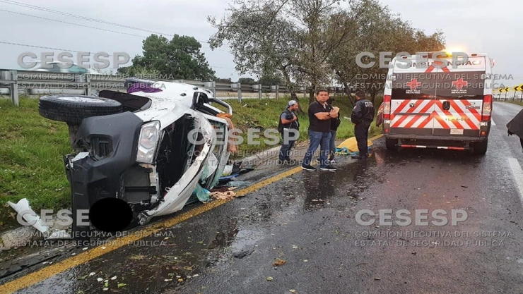 accidente Vía Corta Chiautempan-Puebla
