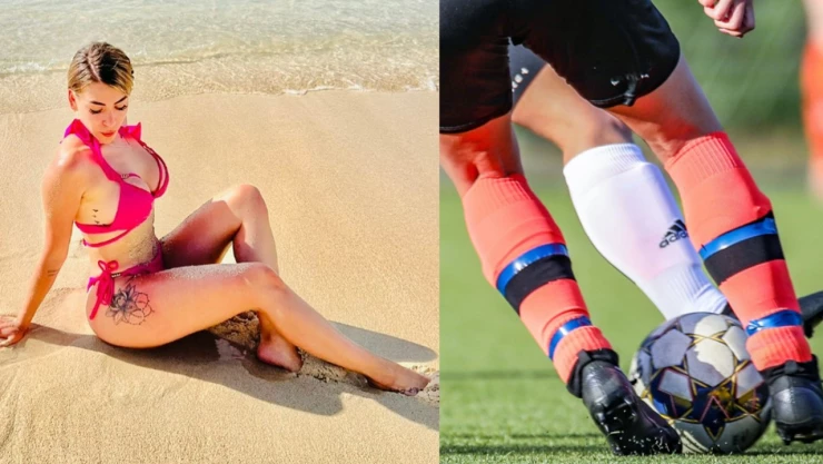 Exfutbolista mexicano promociona la cuenta Onlyfans de su esposa