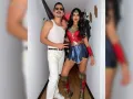 Kristal Silva y esposo