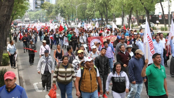 manifestaciones cdmx 8 de diciembre