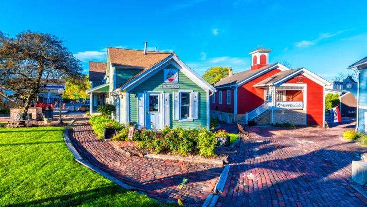 Tiendas del centro comercial de Long Grove.