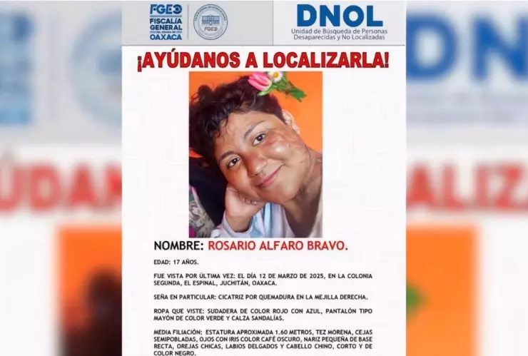 Desaparición de Chayito