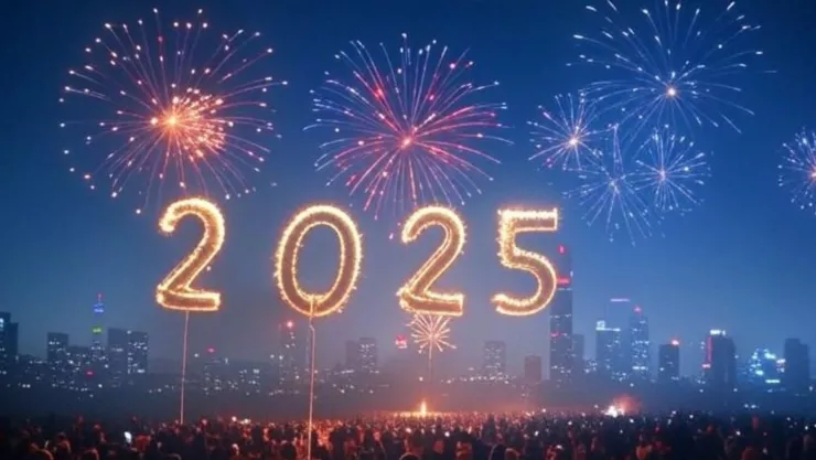 Frases e imágenes de Año Nuevo 2025 con IA para enviar por WhatsApp
