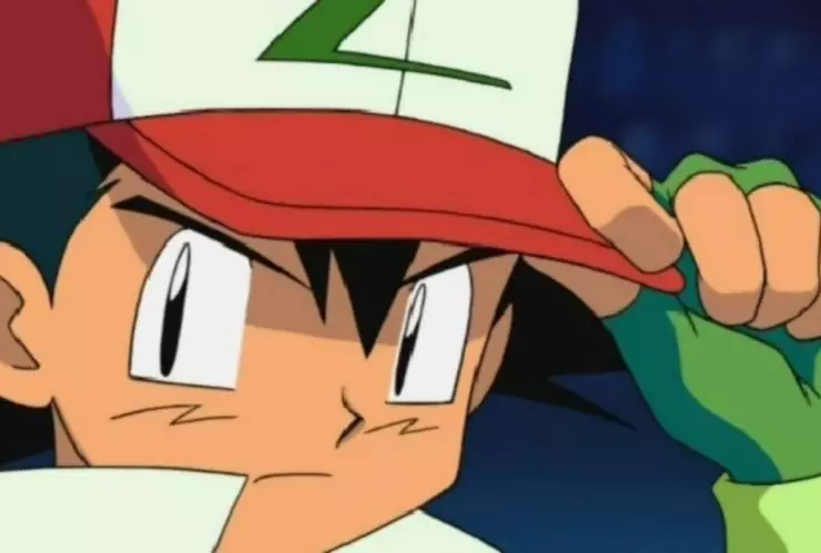Ash Ketchum está siempre listo para una batalla Pokémon