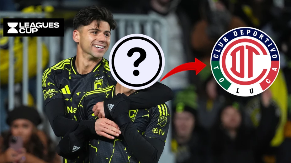 El futbolista del Columbus Crew que amenazará a la defensa del Toluca