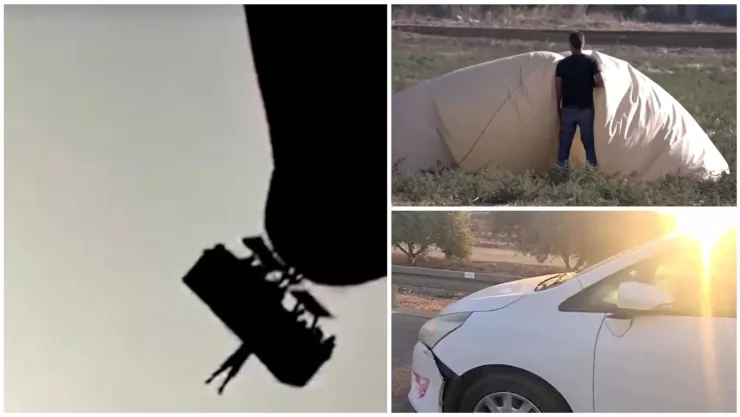 Cae de globo aerostático