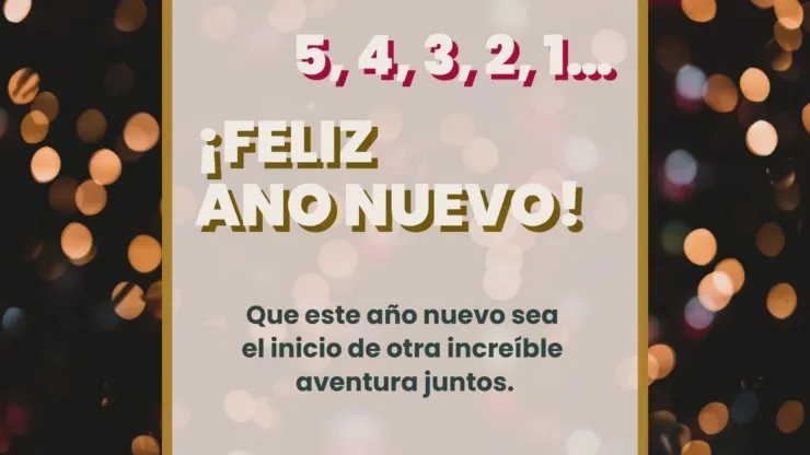 28 imágenes para desear feliz Año Nuevo a tus seres queridos: desde las más serias hasta divertidas.
