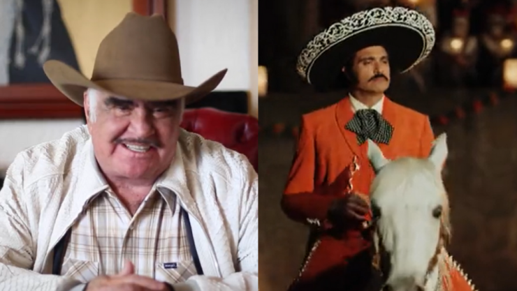 Vicente Fernández reaparece en promocional de Netflix