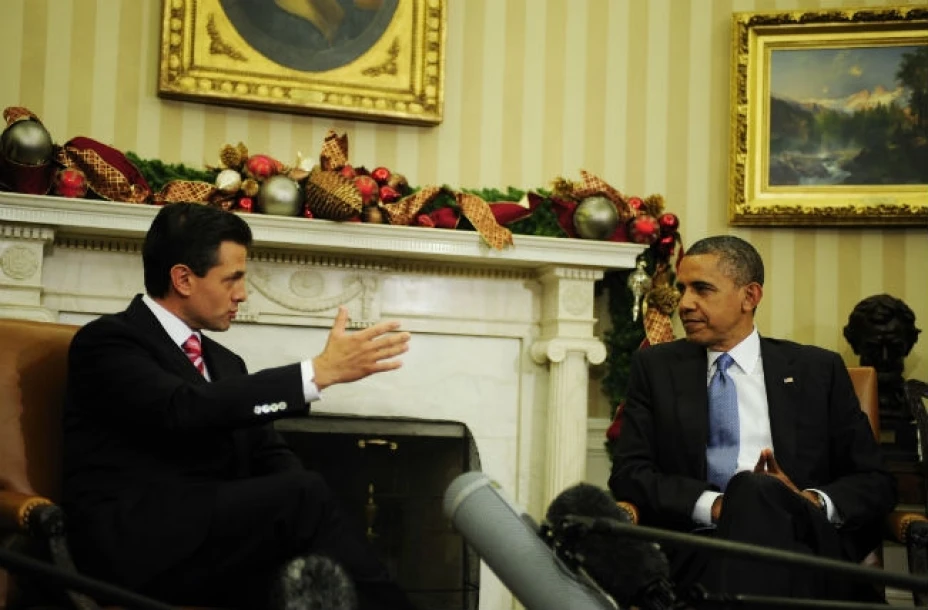 Enrique Peña Nieto y Barack Obama, presidente de México y EUA, respectivamente