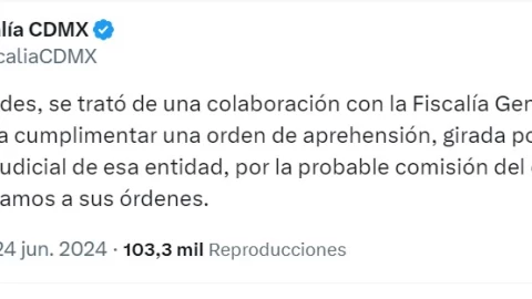 Fiscalía de la CDMX explica el supuesto secuestro en la alcaldía Benito Juárez