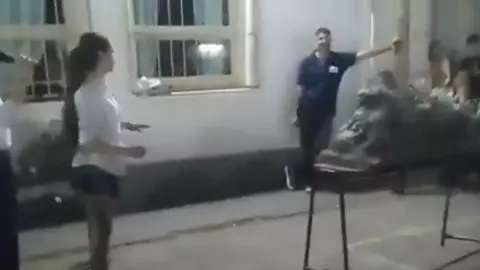 Explosión en feria de ciencias