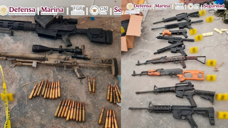 Desmantelan arsenal en Jalisco, aseguran más de 20 armas
