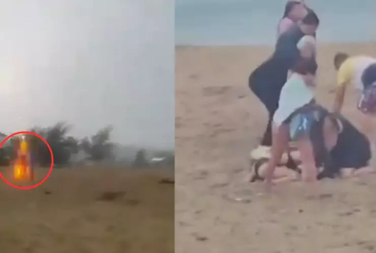 Rayo cae a grupo de menores en Puerto Rico