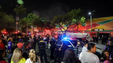 Incendio en el Mercado Morelos