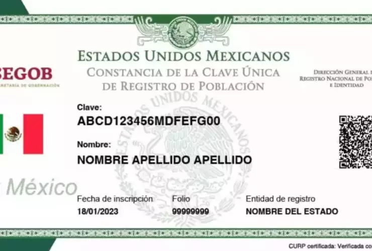 ¿Cuál es la fecha límite para tramitar la CURP certificada?