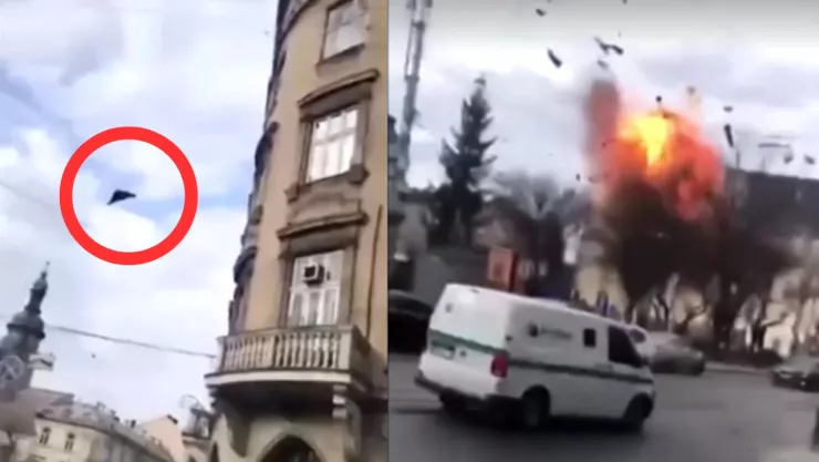 VIDEO: dron alcanza histórica iglesia en Ucrania, Patrimonio mundial