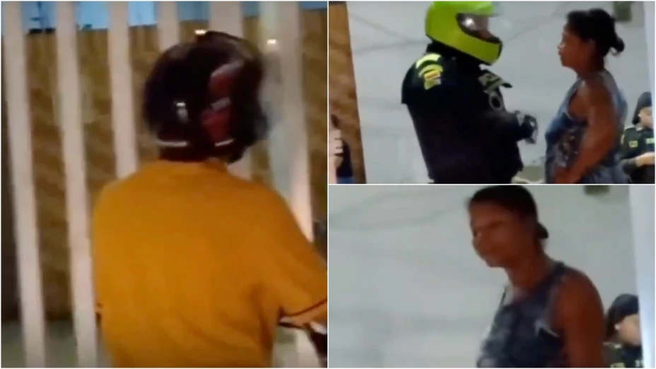 VIDEO_ ¿Le creyó_ Mujer encuentra a su esposo saliendo del motel y él le dijo que estaba arreglando