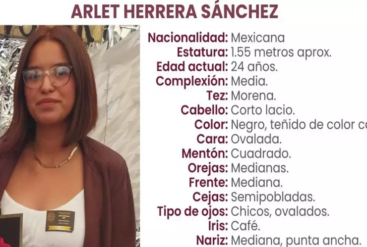 Reportan como desaparecida a Arleth Herrera Sánchez; fue vista por última vez en CU