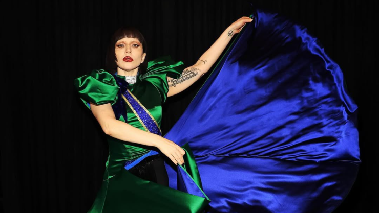 Lady Gaga en Brasil.