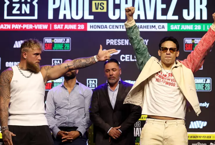 La IA predice quién ganará entre Chávez Jr. y Jake Paul