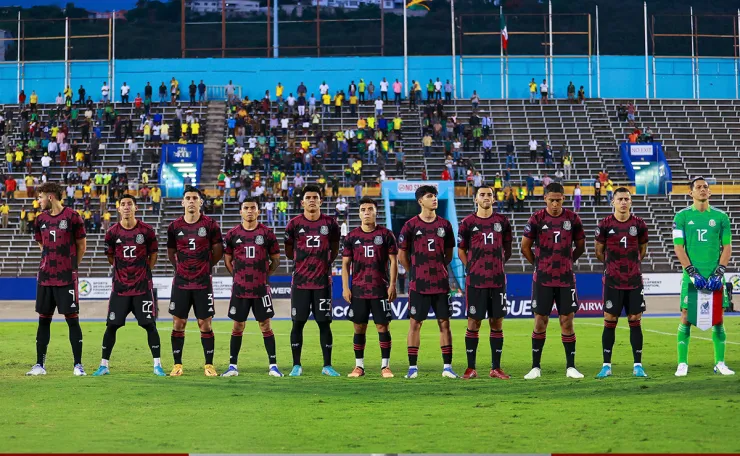 La Selección Mexicana ante Jamaica