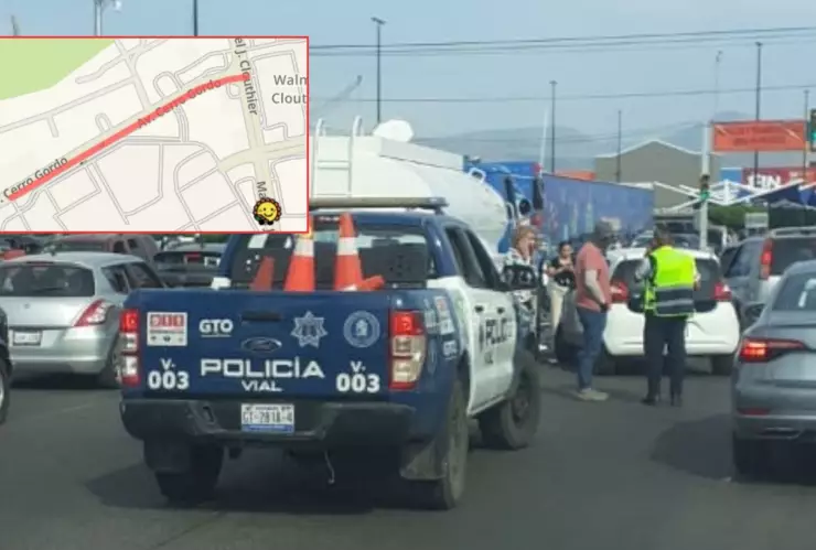 Accidente bulevar Manuel J. Clouthier, en León