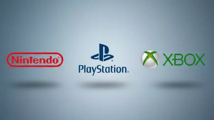 Nintendo PlayStation Xbox Logos Videojuegos