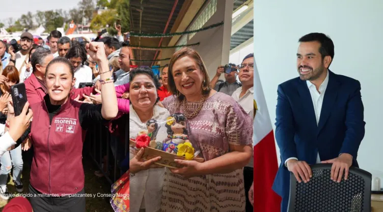 Elecciones 2024: Así va el cierre de precampañas de Claudia Sheinbaum, Xóchitl Gálvez y Jorge Álvarez Máynez hoy en vivo