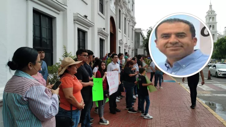 Se manifiestan por maestro desaparecido en Navolato