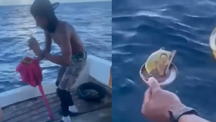 Encuentran brujería en playa de República Dominicana.