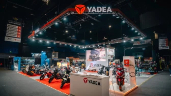 YADEA exhibe su motocicleta eléctrica insignia Keeness