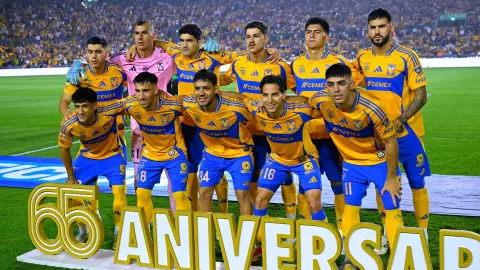 Tigres vs Necaxa alineaciones del partido Clausura 2025 Liga BBVA MX