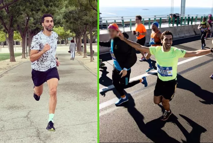 5 futbolistas que terminaron un maratón