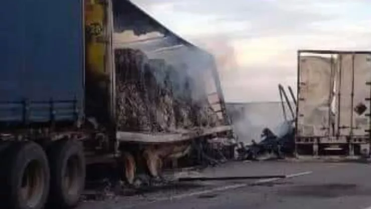 Bloqueo maxipista Culiacán- Mazatlán