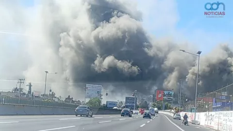 Se registra incendio en Ecatepec Edomex