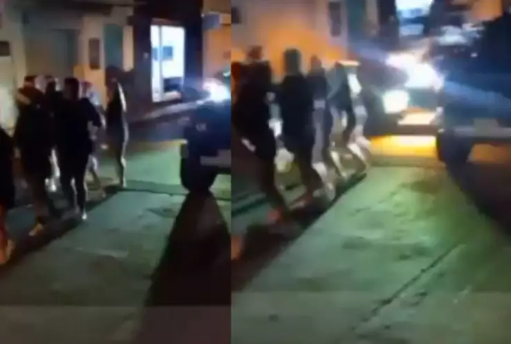 Caravana navideña atropellada en Michoacán