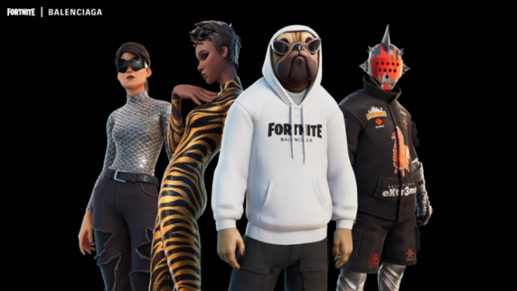 Balenciaga llega a Fortnite